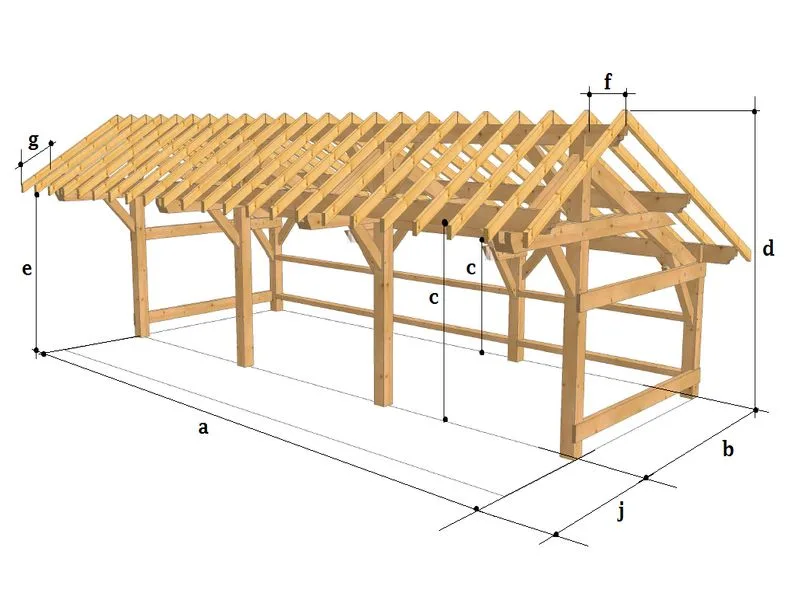 Carport 550x1000